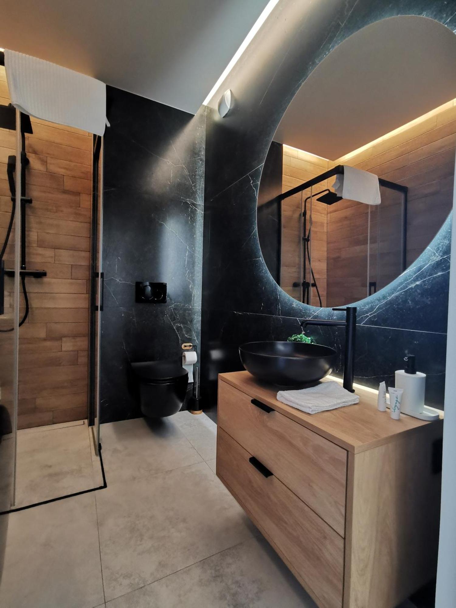 Wola Blue Modern Apartment Varšava Exteriér fotografie