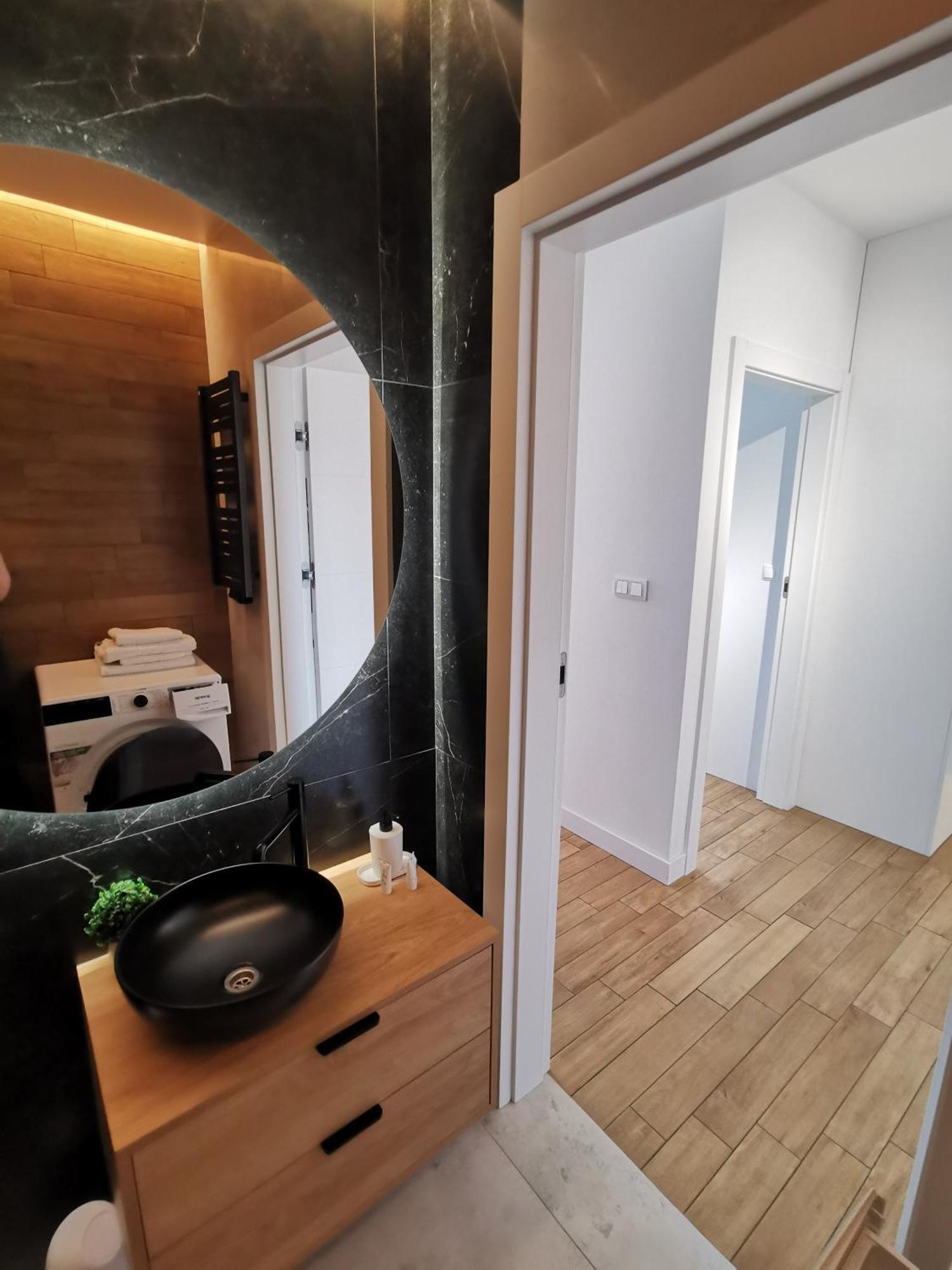 Wola Blue Modern Apartment Varšava Exteriér fotografie