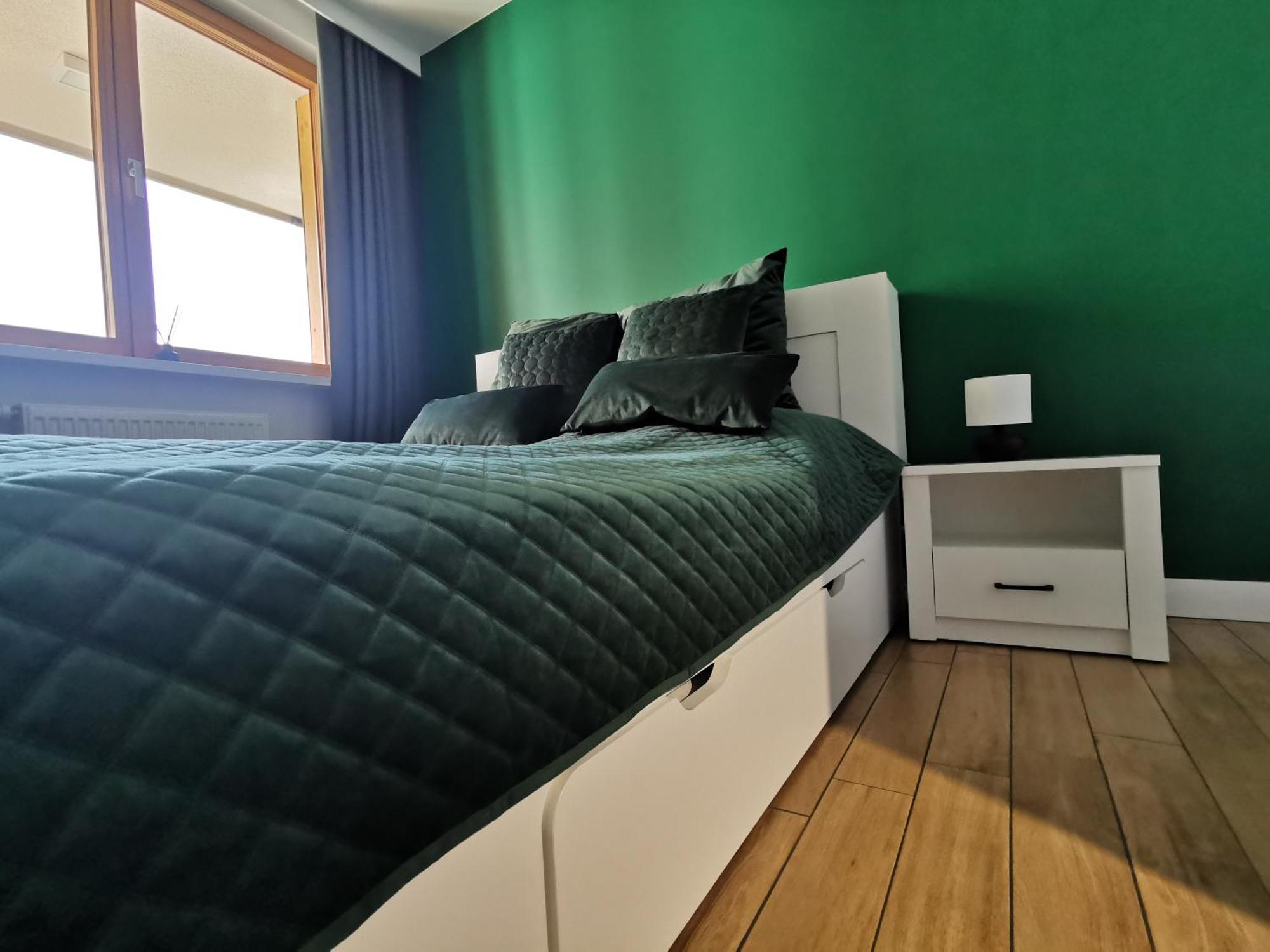 Wola Blue Modern Apartment Varšava Exteriér fotografie