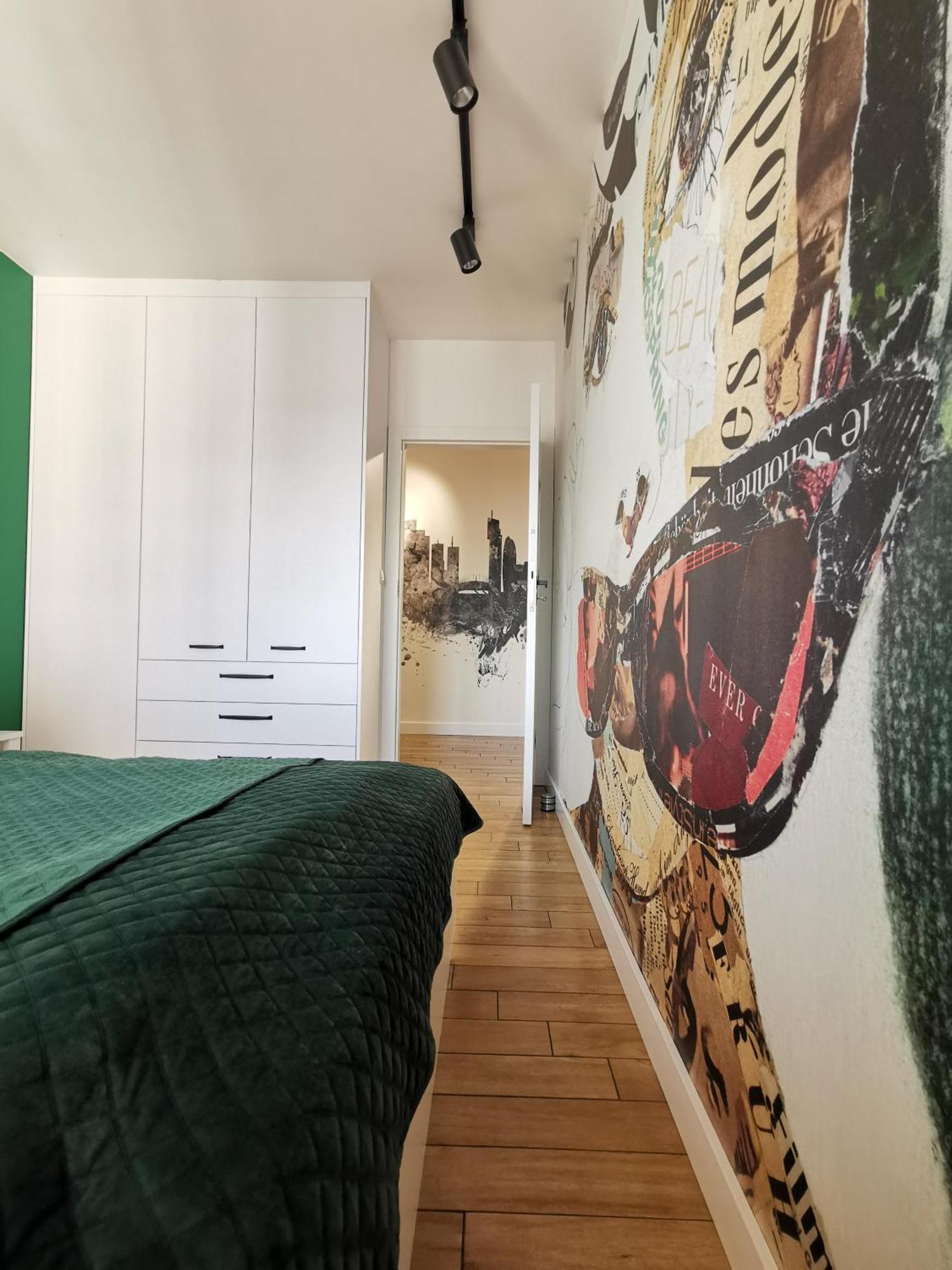 Wola Blue Modern Apartment Varšava Exteriér fotografie